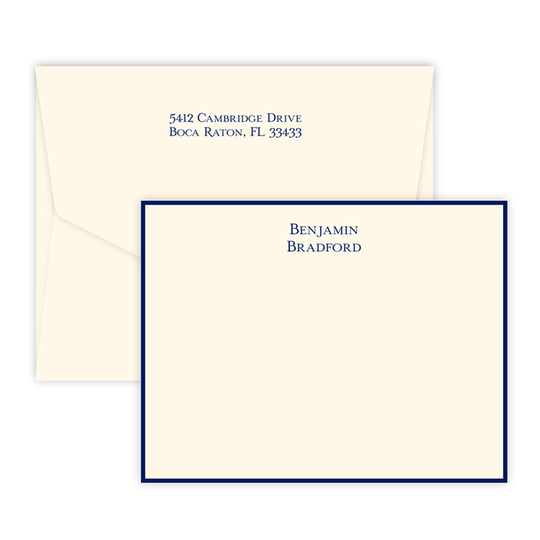 Triple Thick Isaac Flat Note Cards